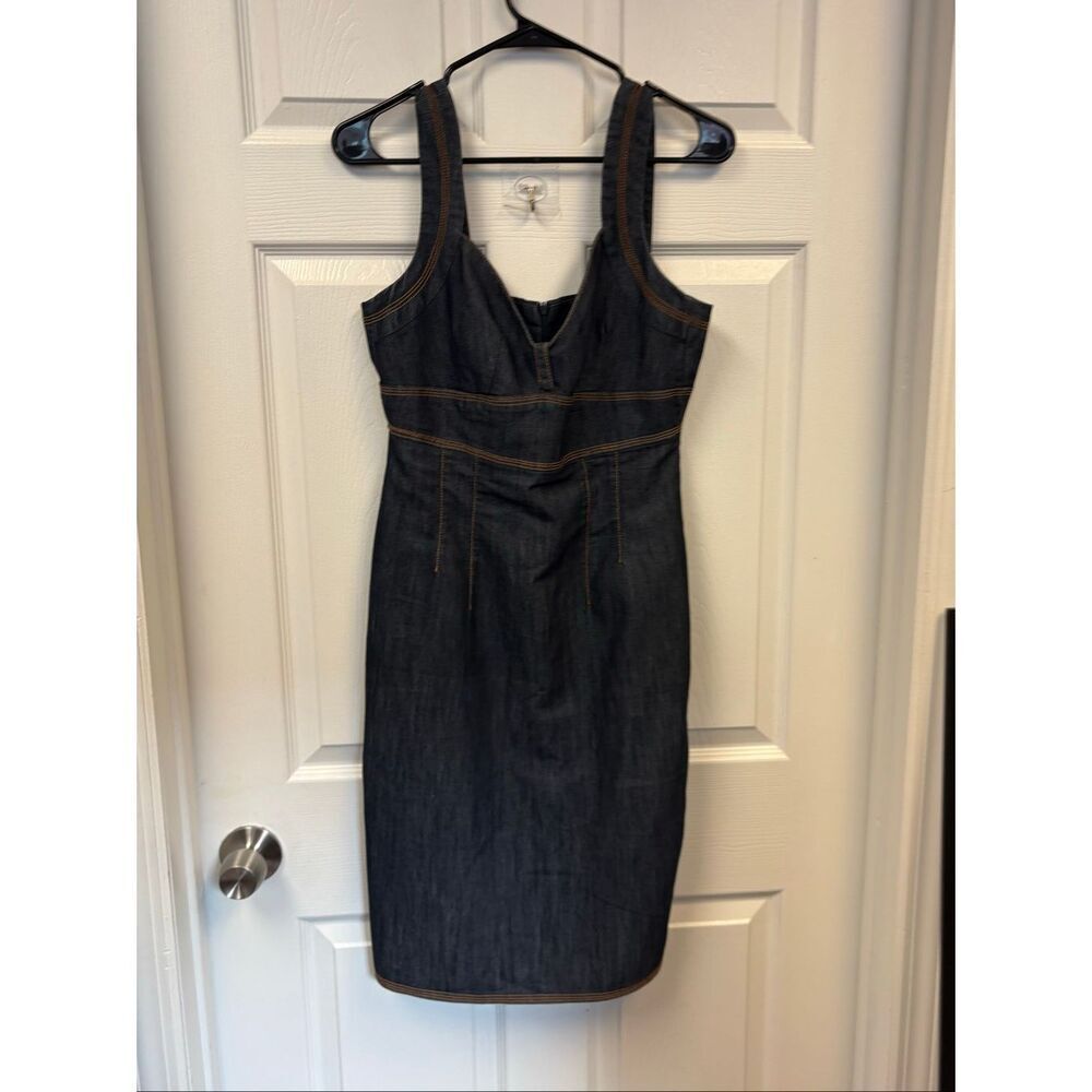 Dark Denim Babydoll Dress